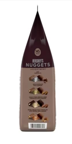 Hershey's Nuggets Chocolate-Assortment 145pcs -52 Oz Bag