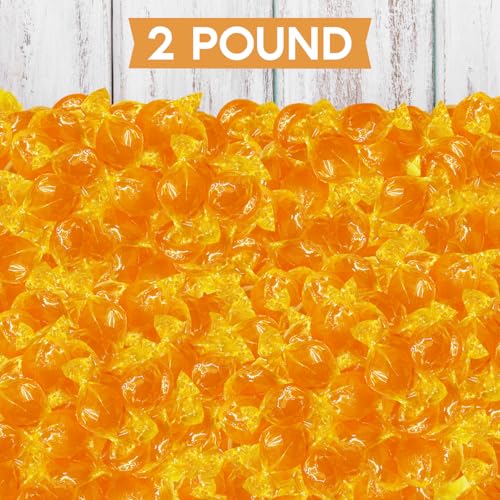 Butterscotch Hard Candy Discs Bulk 2lb