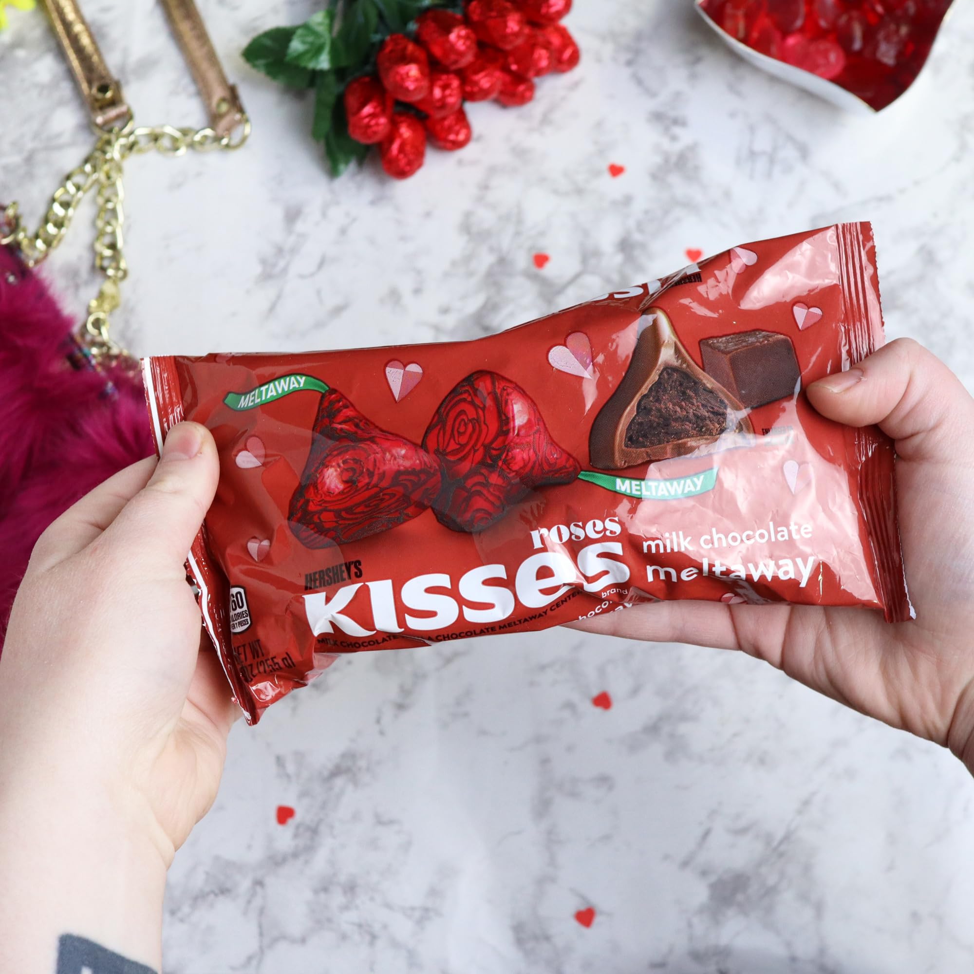 Hershey's Milk Chocolate Meltaway Kisses Pack of 2 9 Ounces Each