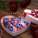 York Valentine's 40 Count Snack Size Hearts Chocolate 2 Bags of 9.6 Oz each