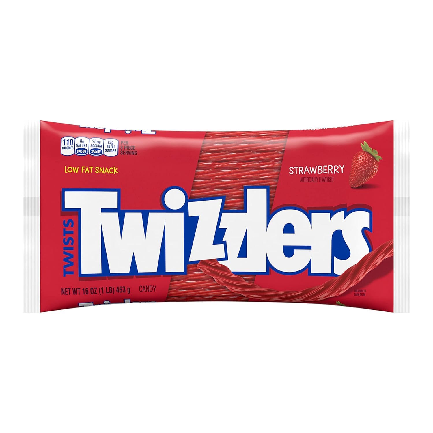 Twizzlers Twists Pack of 2-16 oz Bags