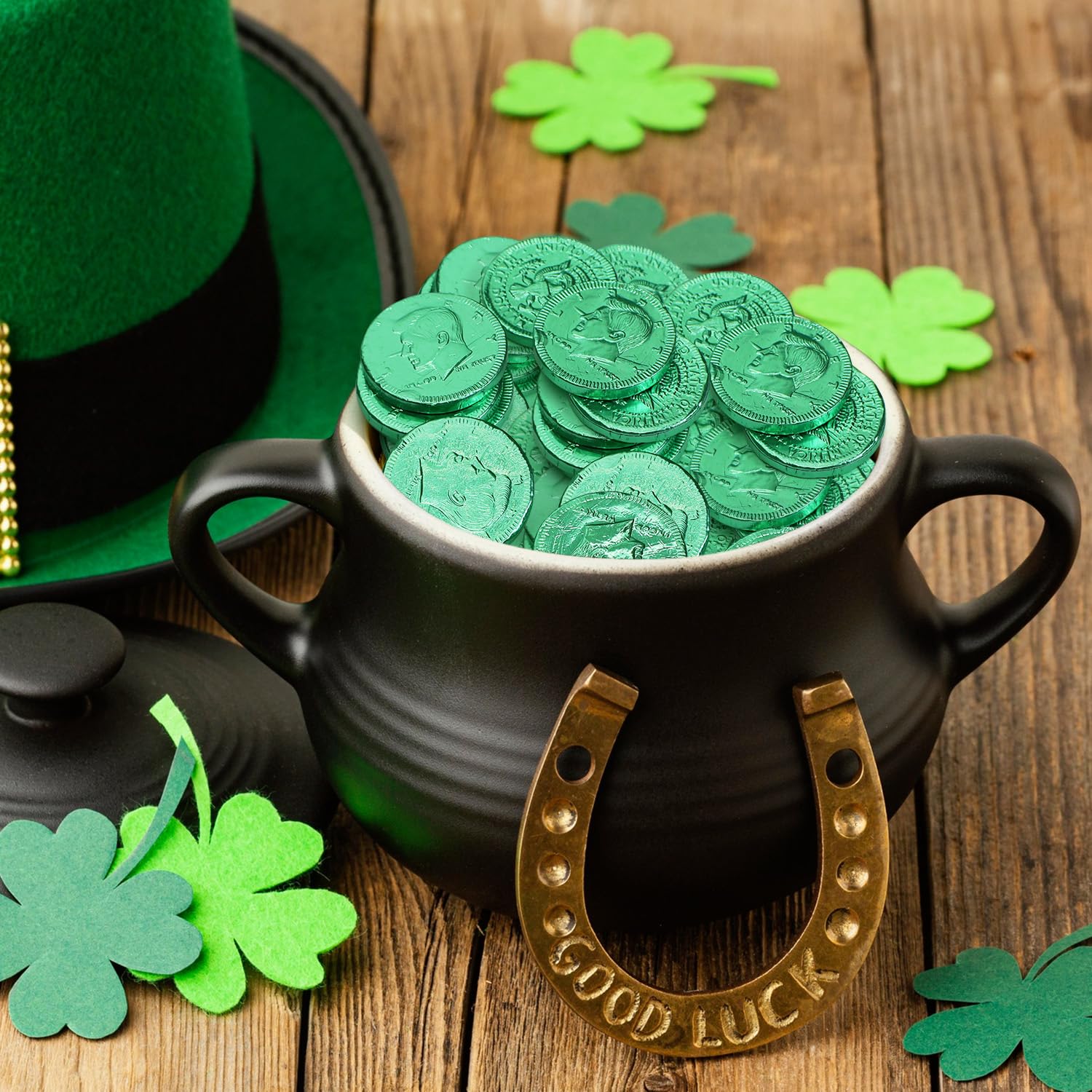 Albert Premier Belgian Chocolate Green 110 Coins