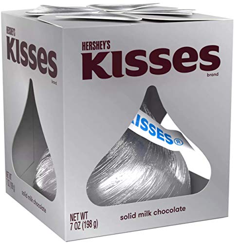 Hershey's  Kisses Solid Milk Chocolate Gift Box, 7 oz
