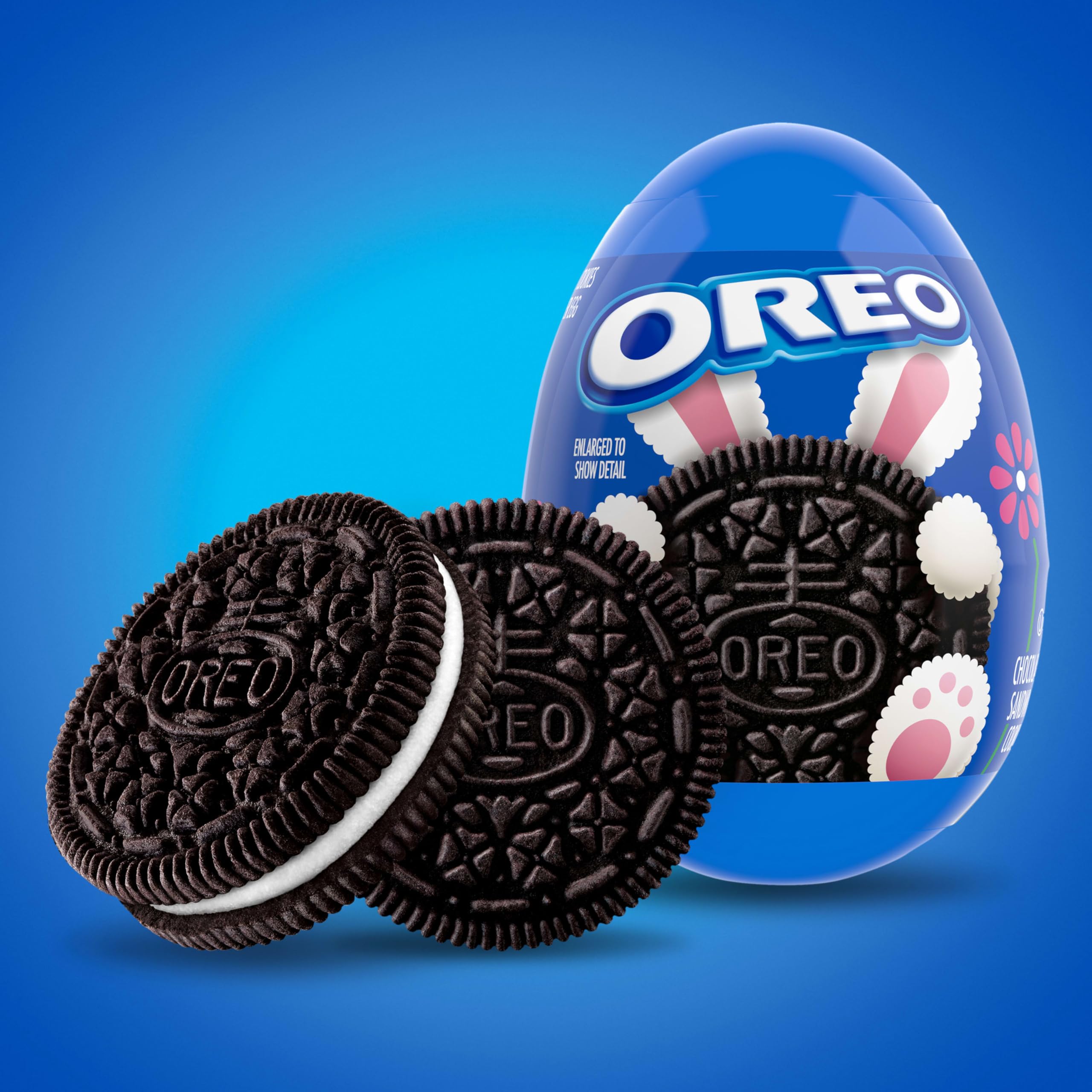 Oreo Chocolate Sandwich Cookies, 12 Easter Eggs (2 Cookies Per Egg)