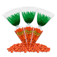 Reese's Peanut Butter Chocolate Pieces Carrots 2.2oz Pack of 3