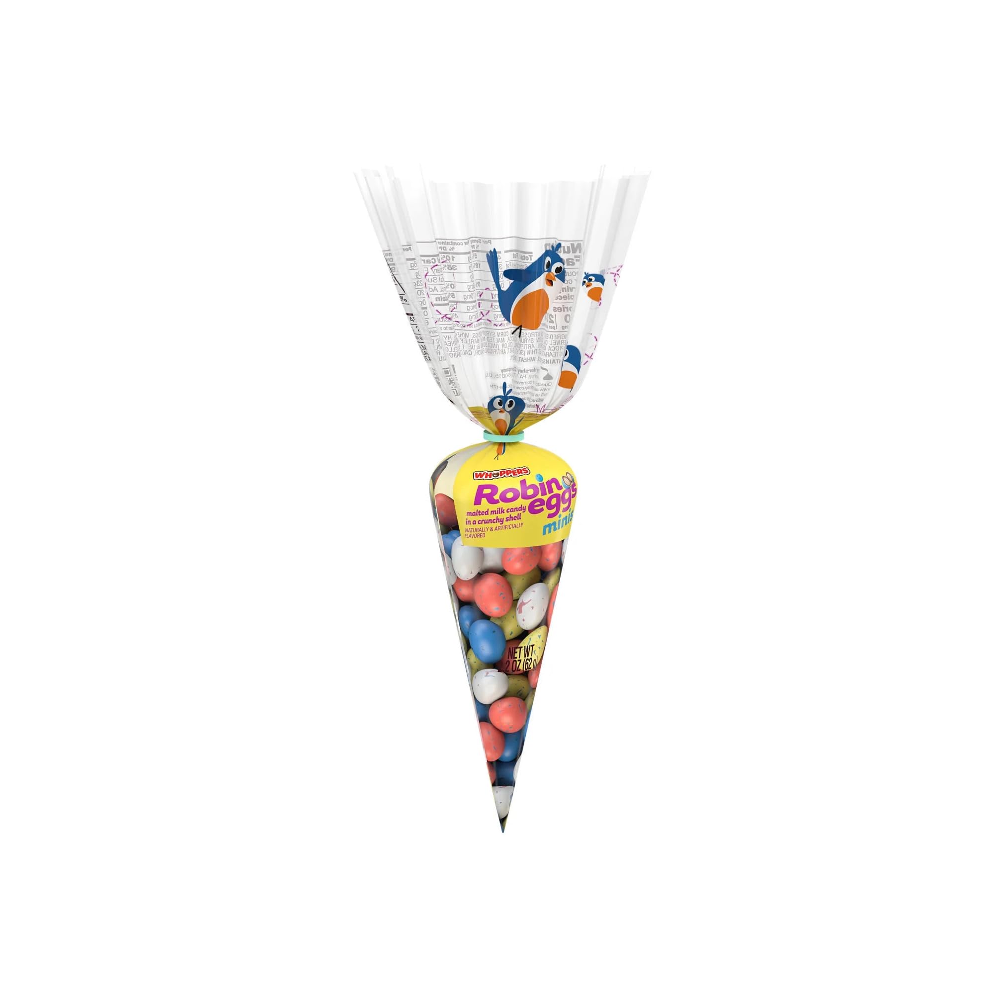 Whoppers Mini Robin Eggs In Carrot Shaped Packaging Pack of 3