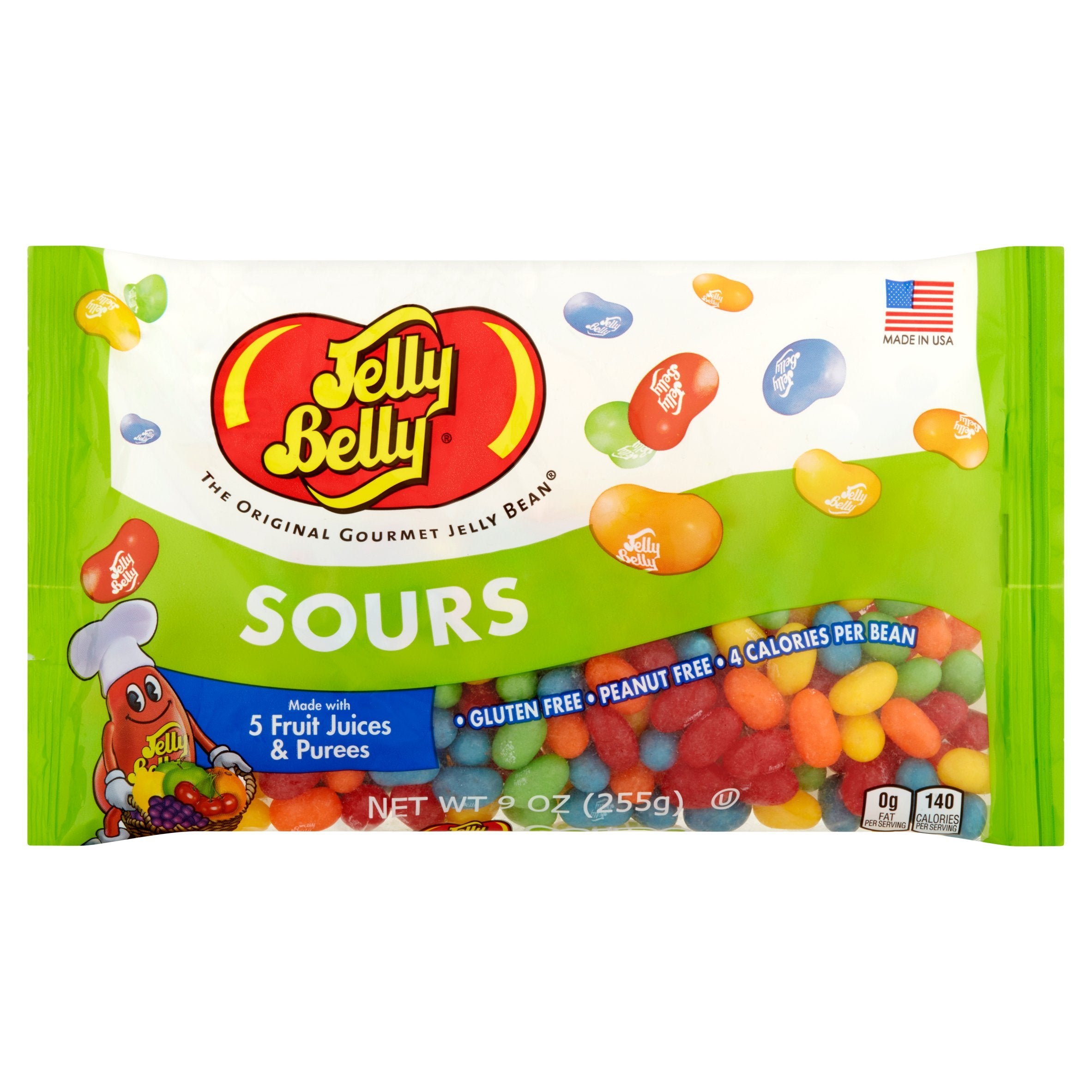 Jelly Belly, Sours Jelly Beans, 9 Oz