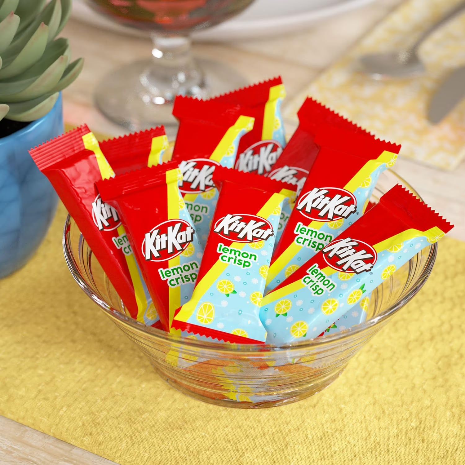 KIT KAT Lemon Crisp Wafer Snack Size Bars