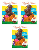 Russell Stover Milk Chocolate Bunnies - Pack of 3