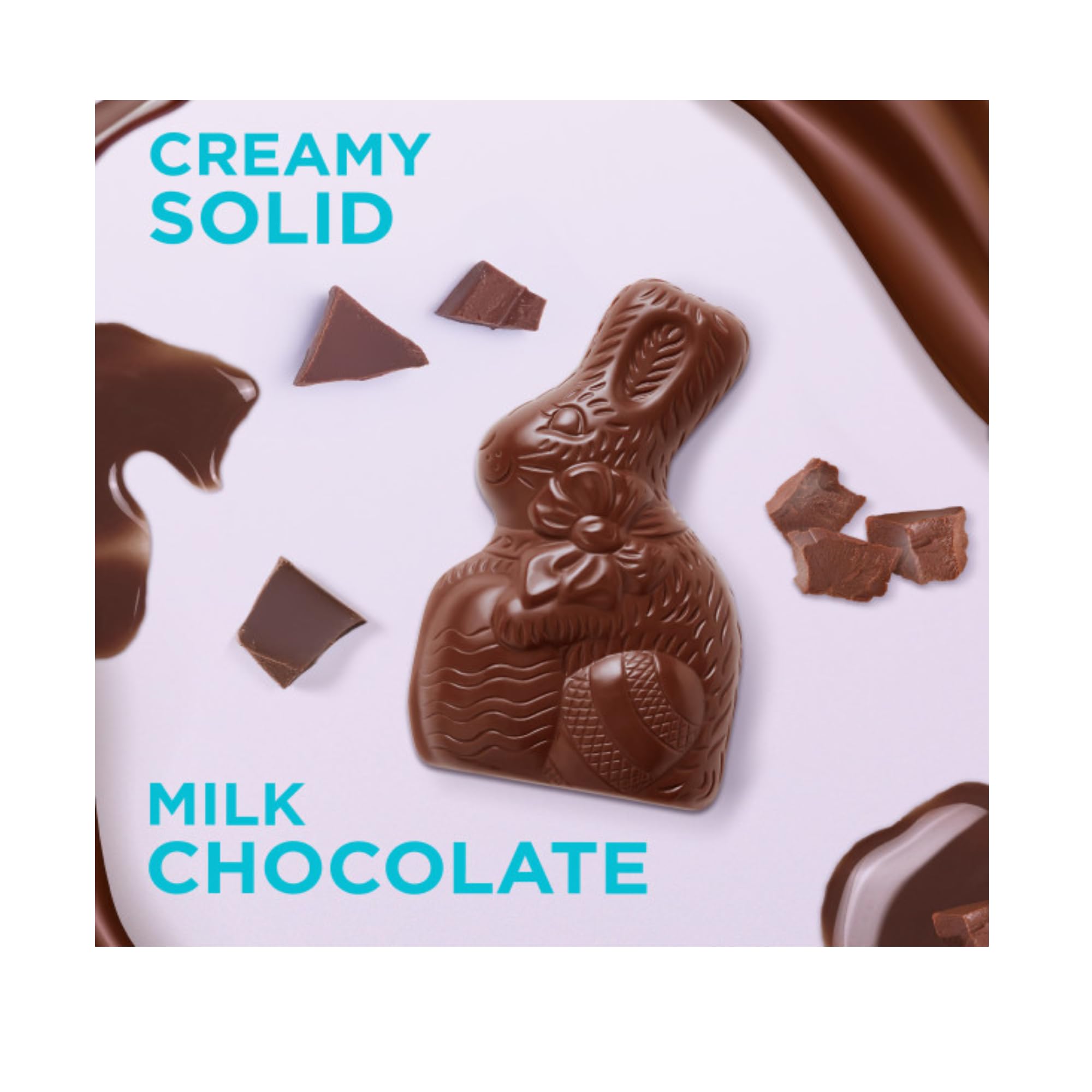 Russell Stover Milk Chocolate Bunnies - Pack of 3