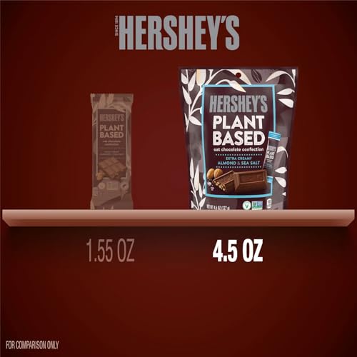 Hershey's Plant Based Extra Creamy with Almond and Sea Salt Candy Bag, 4.5 oz