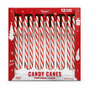 Classic Candy Canes 12Ct Peppermint Flavor