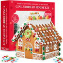 Large Gingerbread House Kit DIY Holiday Cookie Decorating Kit