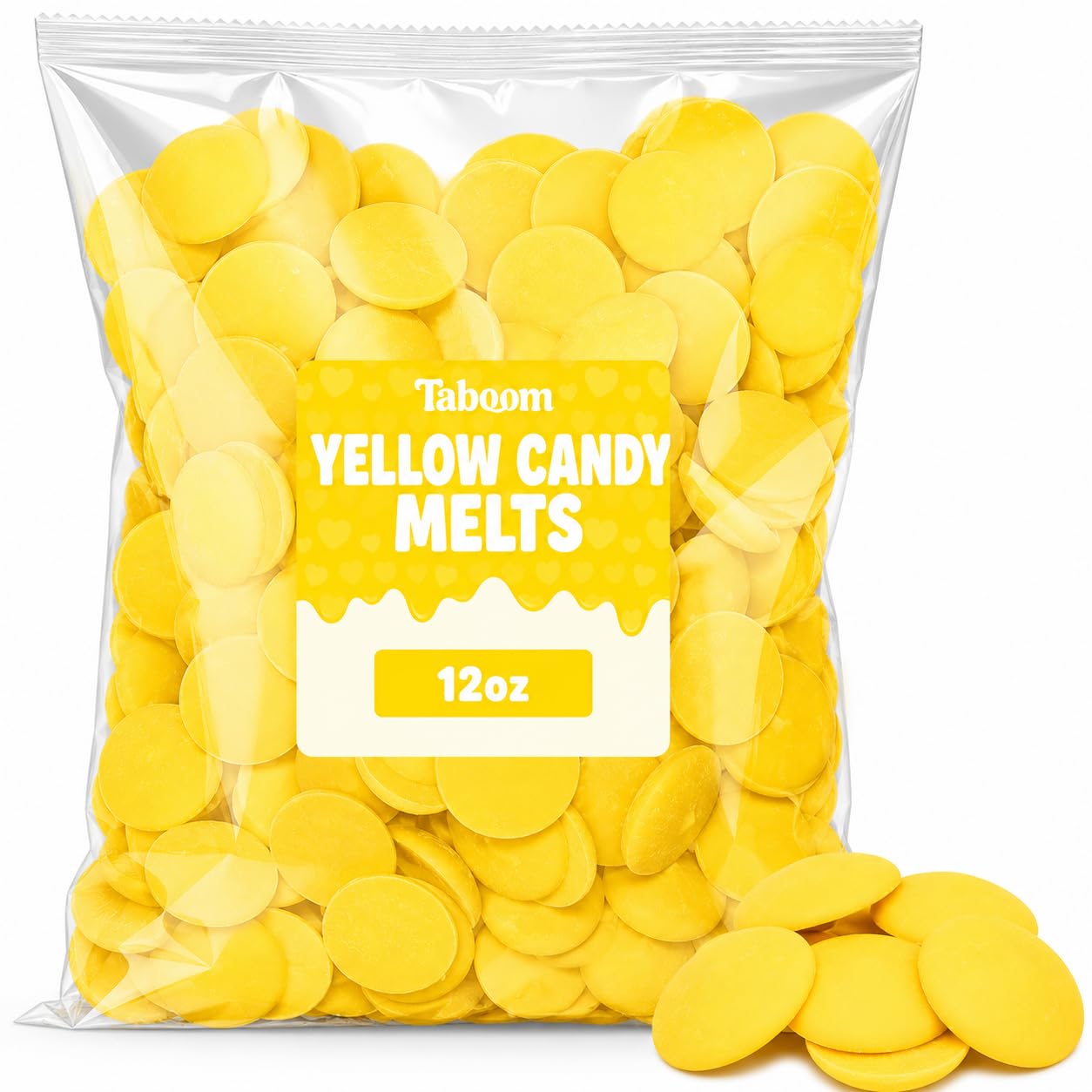 Yellow Candy Wafer Chocolate Melts 12 oz