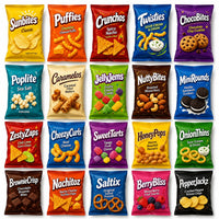 Snack Box Care Package Gift Box 45 Count - Assorted Snacks, Candy & Treats Variety Gift Box For College Students & Birthday Gifts