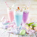 Cotton Candy Sugar Floss Variety Pack - Grape, Raspberry & Cherry Flavors, 3 Bottles (12oz Each) Includes 55 Cones for Home & Commercial Cotton Candy Machines, Parties, Carnivals & Events