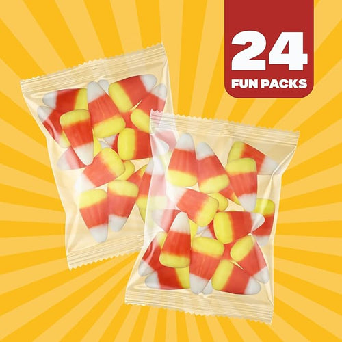 Taboom Halloween Candy Corn 24 Mini Packs Count