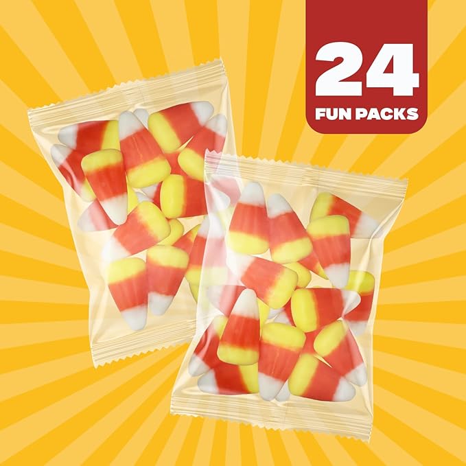 Taboom Halloween Candy Corn 24 Mini Packs Count