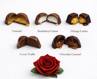 Valentines Day Milk Chocolate Heart Gift Box