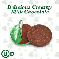 Albert Premier St. Patrick's Green Belgian Chocolate Coins 25