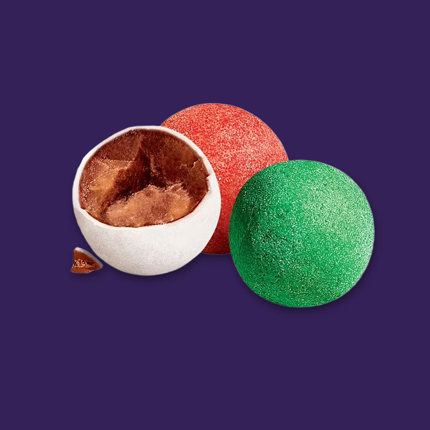 Cadbury Christmas Snow Balls Milk Chocolate 1 Pound