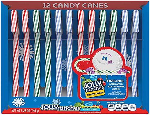 Jolly Rancher Candy Canes Original Flavors