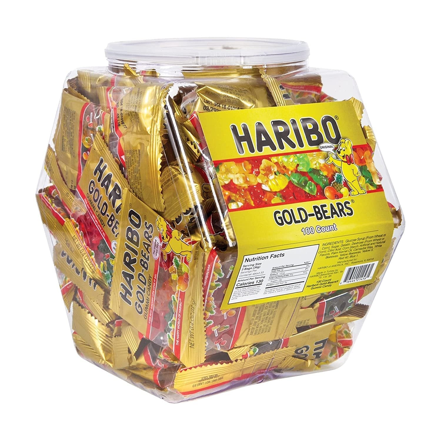 Haribo Gummy Bears Bulk Pack