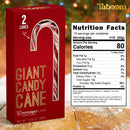 Taboom Giant Peppermint Candy Canes Pack of 2