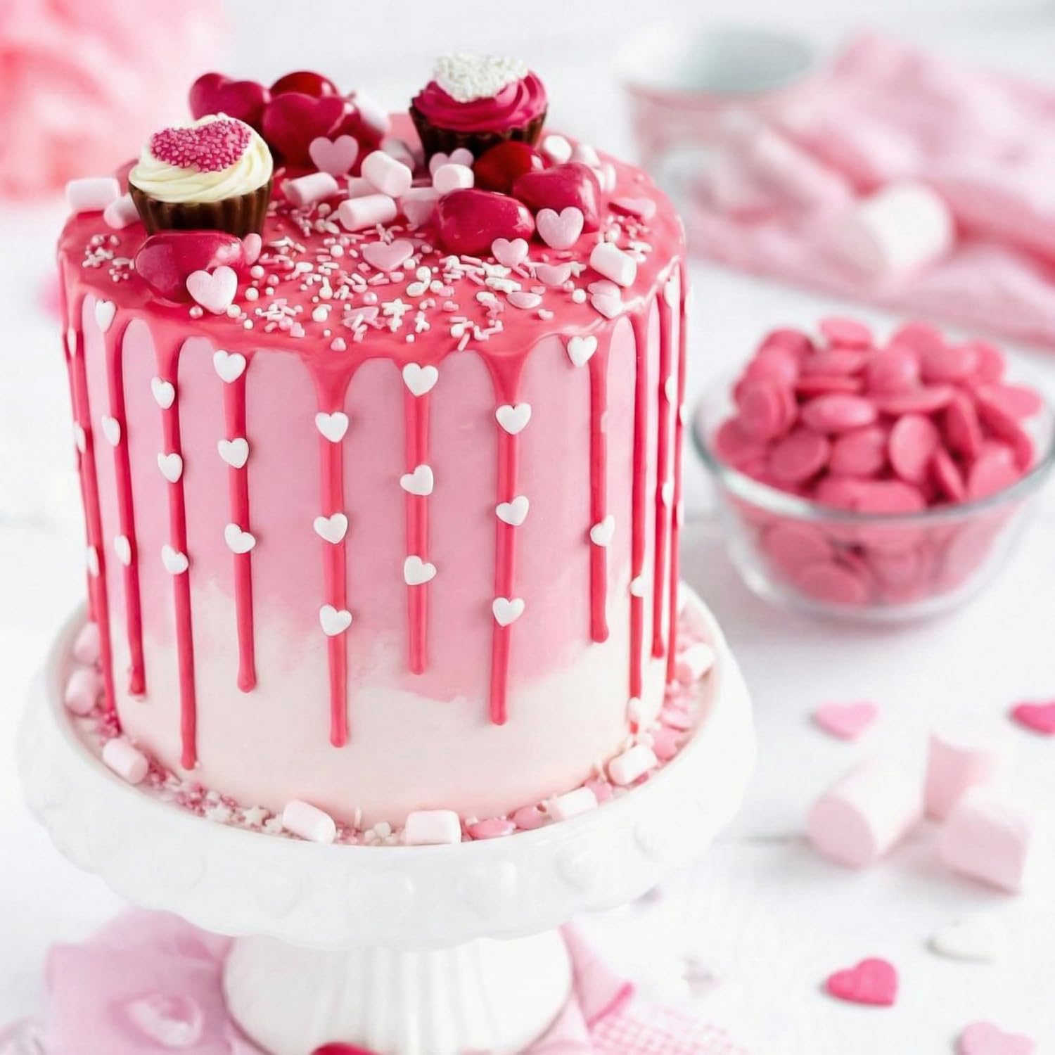 Taboom Pink Candy Wafer Chocolate Melts 12 oz