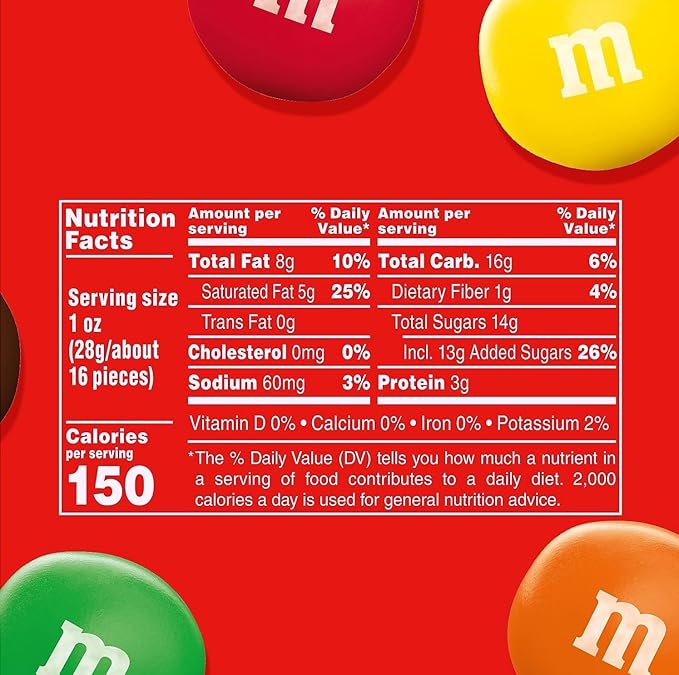 M&M Peanut Butter Milk Chocolate Candy - 3 Pound