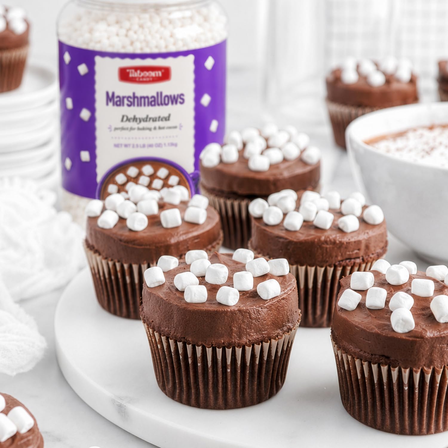 Taboom Dehydrated Marshmallow Bits 2.5lb Vanilla Flavor