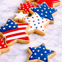 USA Theme Candy Melts, Red White & Blue Candy Melting Wafers, 6 oz