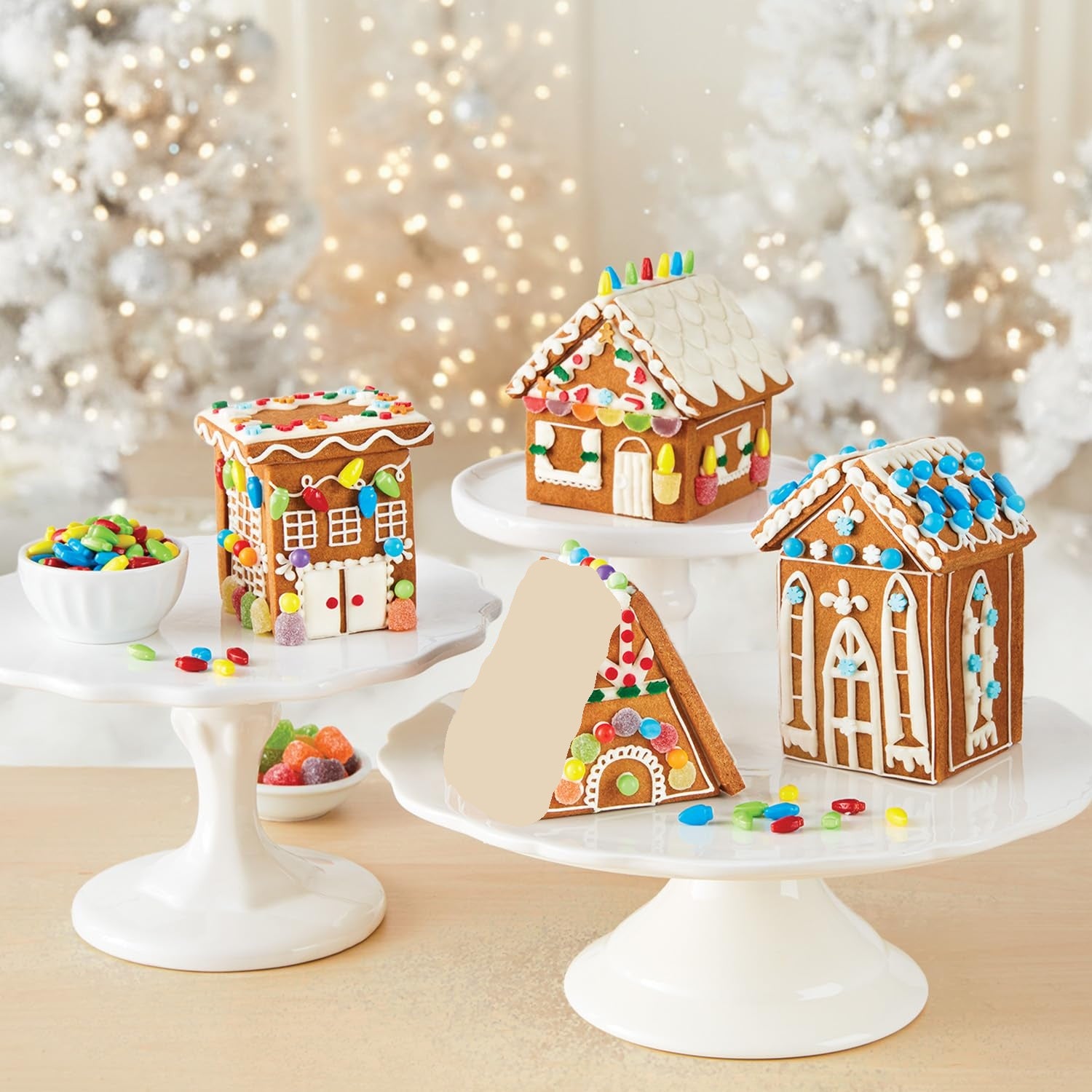 Taboom Gingerbread Mini Village Kit Set of 4