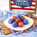 USA Theme Candy Melts, Red White & Blue Candy Melting Wafers, 6 oz