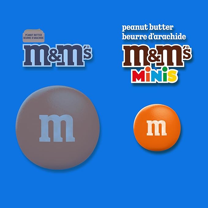 M&M's Mini Peanut Butter Chocolate  2 Pound