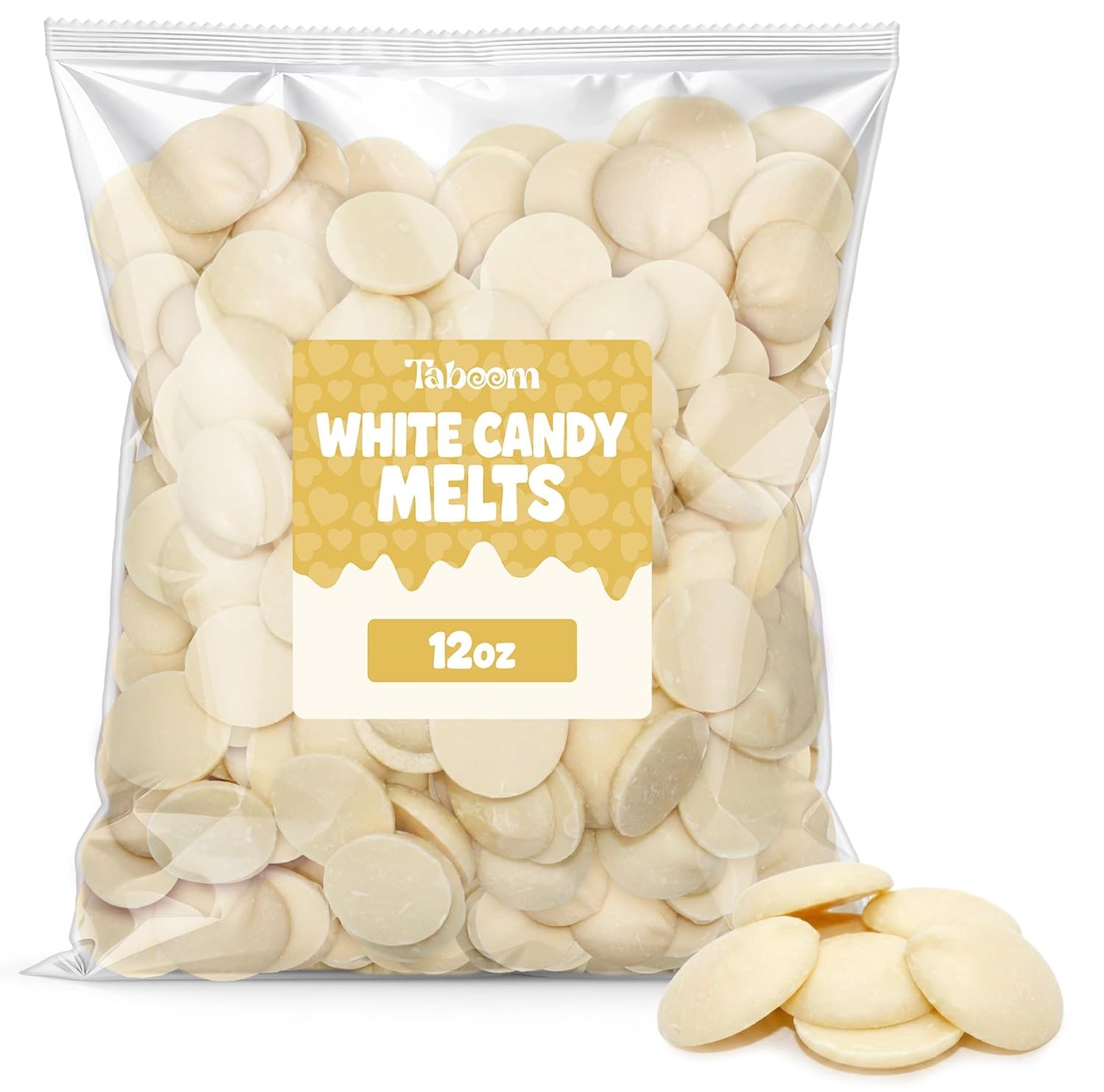 Taboom White Candy Wafer Chocolate Melts 12 oz