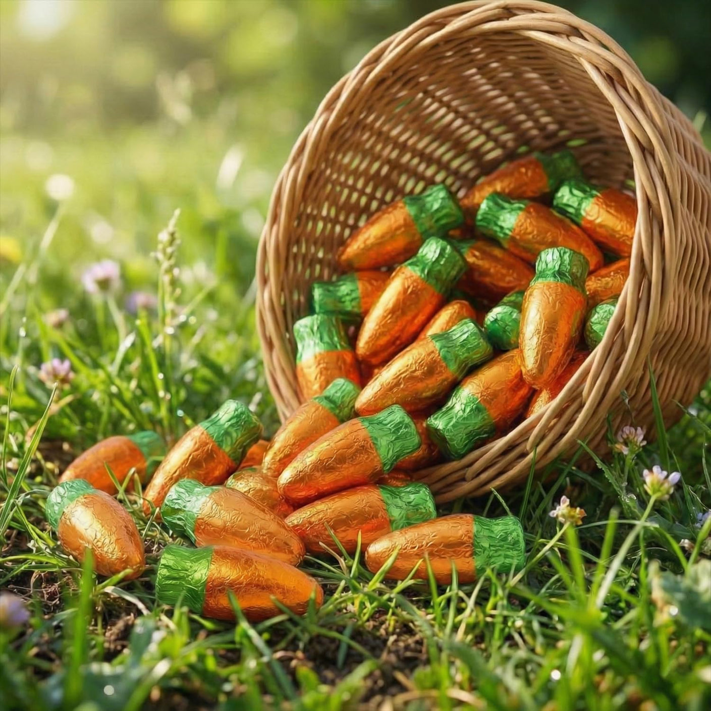 Milk Chocolate carrots 1lb Easter Candy