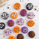 Taboom Halloween Theme Candy Melts Black Orange Purple (6 oz Bags) Total 18oz