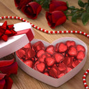Taboom Milk Chocolate Valentine Red Hearts 1 Pound