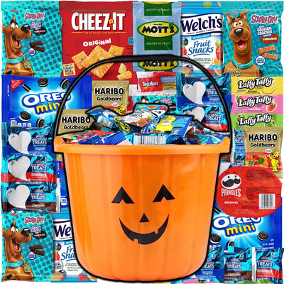 Bucket Filled With Assorted Candies