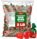 Strawberry Filled Hard Candy Bon Bons 2 lbs