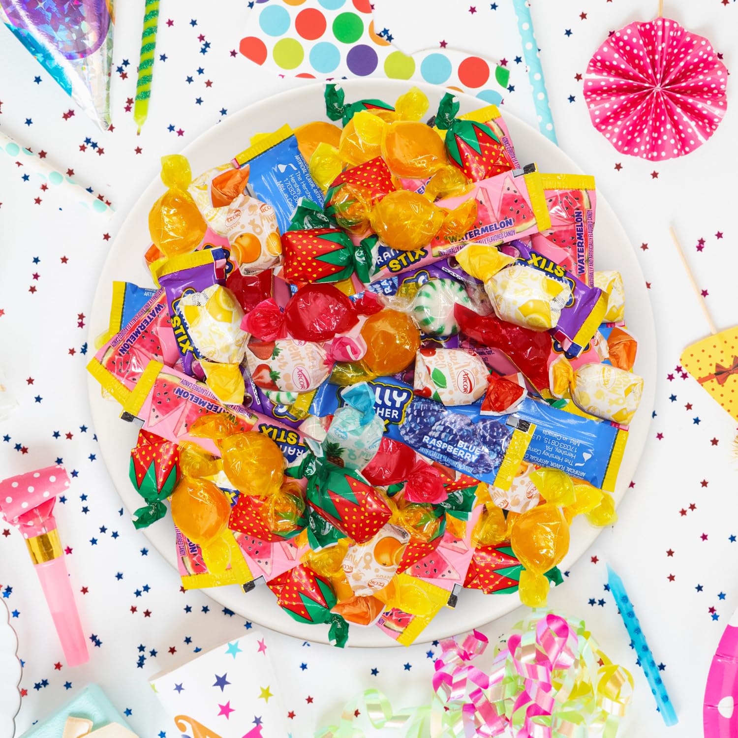 Bulk Assorted Hard Candy Mix 5 Pound (Approx. 250+ Pieces)