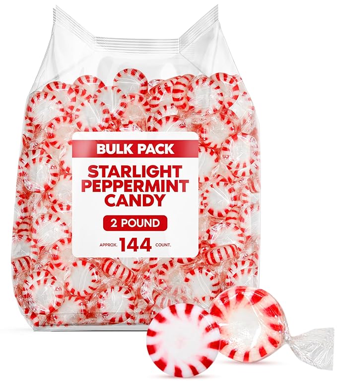 Taboom Starlight Peppermints Hard Candy 2 Pound
