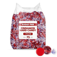 Taboom Sugar Free Cinnamon Hard Candy Discs 1 Pound