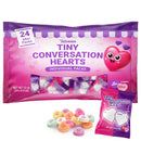 Taboom Tiny Conversation Hearts Mini Packs - 24 Count