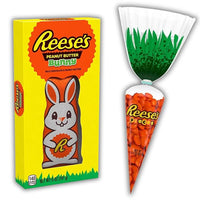 Reese's Easter Milk Chocolate Peanut Butter Bunny & Pieces Carrot Bag
