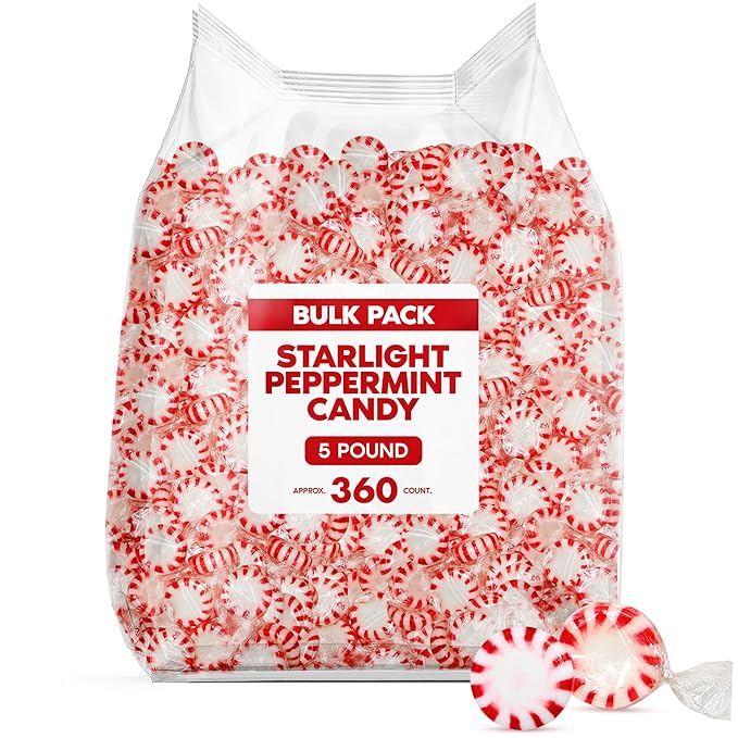 Taboom Starlight Peppermints Mint Candy 5 Pound