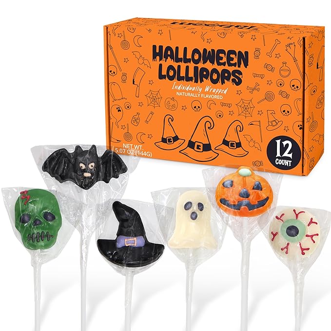 Taboom Halloween lollipops 12 ct