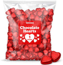 Taboom Milk Chocolate Valentine Red Hearts 1 Pound