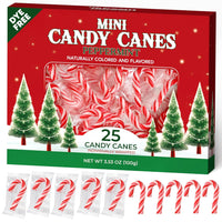 Taboom Mini Candy Cane Individually Wrapped 25 Pack